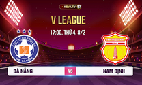 Đà Nẵng FC và Nam Định  FC, 17h00 ngày 08/02 (V - LEAGUE)