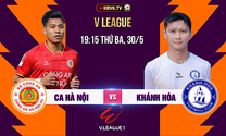 Công An Hà Nội và Khánh Hòa FC, 19h15 ngày 30/05 (V League)