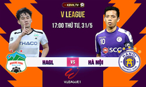 Hoàng Anh Gia Lai và Hà Nội FC, 17h00 ngày 31/05 (V League)
