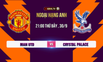 Manchester United và Crystal Palace, 21h00 ngày 30/09 (NGOẠI HẠNG ANH)